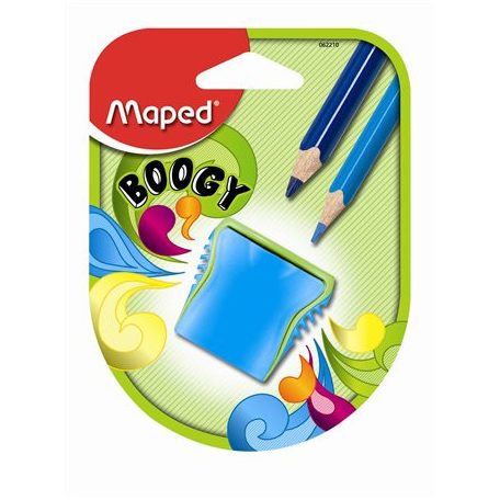 MAPED Hegyező, kétlyukú, tartályos, MAPED "Boogy", vegyes színek