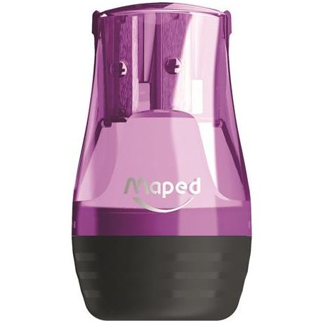 MAPED Hegyező, kétlyukú, tartályos, MAPED "Tonic", vegyes színek