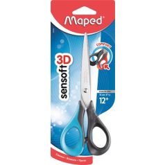   MAPED Olló, általános, 16 cm, MAPED "Sensoft 3D", vegyes színek