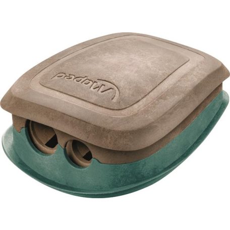 MAPED Hegyező, kétlyukú, tartályos, műanyag, FSC, MAPED "Smiling Planet"