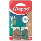 MAPED Radír,  MAPED "Smiling Planet", 2 db
