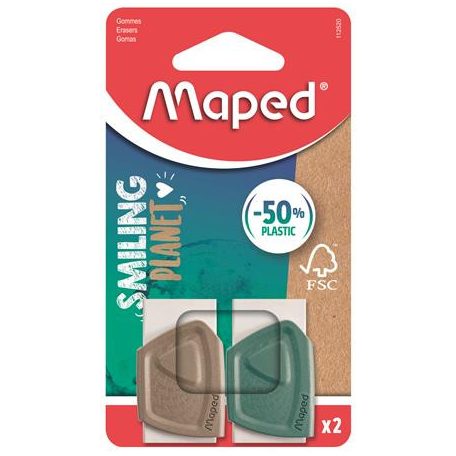 MAPED Radír,  MAPED "Smiling Planet", 2 db