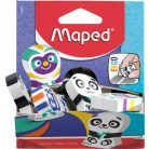 MAPED Radír display, vegyes minták, MAPED "Ergo Fun Multicolor"