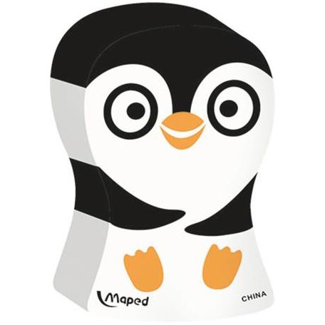 MAPED Radír display, vegyes minták, MAPED "Ergo Fun Multicolor"