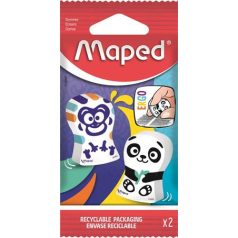   MAPED Radír, vegyes minták, MAPED "Ergo Fun Multicolor"