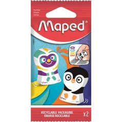   MAPED Radír, vegyes minták, MAPED "Ergo Fun Multicolor"