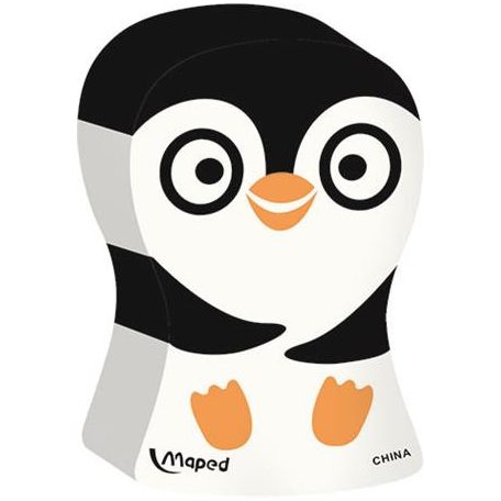 MAPED Radír, vegyes minták, MAPED "Ergo Fun Multicolor"