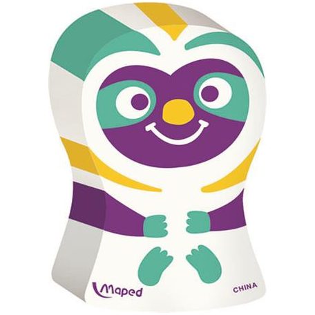 MAPED Radír, vegyes minták, MAPED "Ergo Fun Multicolor"