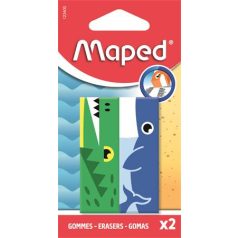   MAPED Radír, állatos, MAPED „Animals”, vegyes minták, 2 db