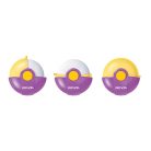 MAPED Radír, műanyag tokos, utántöltővel, MAPED "Zenoa", vegyes színek