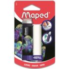 MAPED Radírstift, pótbéllel, MAPED "Deepsea Paradise"