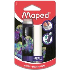   MAPED Radírstift, pótbéllel, MAPED "Deepsea Paradise"