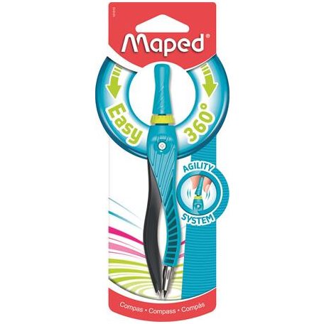 MAPED Körző, MAPED "Kid Z 360° Agility", vegyes színek