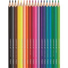   MAPED Színes ceruza készlet, háromszögletű, MAPED "Color'Peps Star", 18 különböző szín