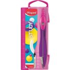 MAPED Körző, heggyel, MAPED "Study Pop", vegyes színek