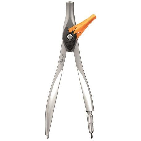 MAPED Körző készlet, rögzíthető lábakkal, 2 darabos, MAPED "Study Stop"