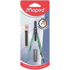   MAPED Körző, heggyel, 2in1, ceruzává alakítható, MAPED „Compass Pen”, vegyes színek