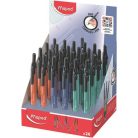 MAPED Körző display, heggyel, 2in1, ceruzává alakítható, MAPED „Compass Pen”, vegyes színek