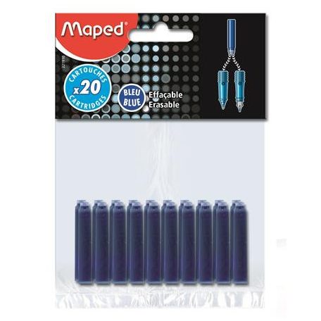 MAPED Töltőtoll patron, MAPED, kék