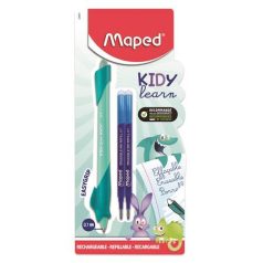   MAPED Írástanuló rollertoll, utántöltővel, 0,7 mm, radírozható, MAPED "KIDY Learn MAGIC", vegyes minták