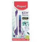 MAPED Írástanuló rollertoll, utántöltővel, 0,7 mm, radírozható, MAPED "KIDY Learn MAGIC", vegyes minták