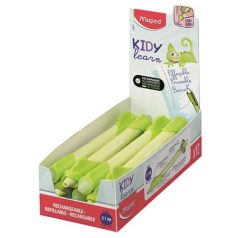   MAPED Írástanuló rollertoll, 0,7 mm, radírozható, MAPED "KIDY Learn MAGIC", kaméleon, zöld, 12 db