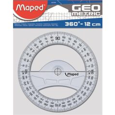   MAPED Szögmérő, műanyag, 360°, MAPED "Geometric"