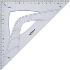MAPED Háromszög vonalzó, műanyag, 45°, 17 cm, MAPED "Geometric"