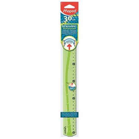 MAPED Vonalzó, műanyag, hajlítható, 30 cm, MAPED "Flex"