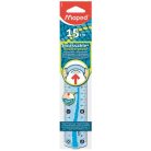 MAPED Vonalzó, műanyag, hajlítható, 15 cm, MAPED "Flex"