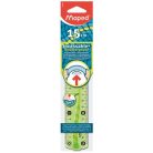 MAPED Vonalzó, műanyag, hajlítható, 15 cm, MAPED "Flex"