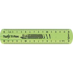   MAPED Vonalzó, műanyag, törhetetlen, 15 cm, MAPED "Twist'n Flex"