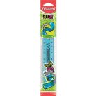 MAPED Vonalzó, műanyag, törhetetlen, 20 cm, MAPED "Twist'n Flex"