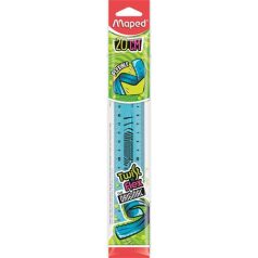   MAPED Vonalzó, műanyag, törhetetlen, 20 cm, MAPED "Twist'n Flex"
