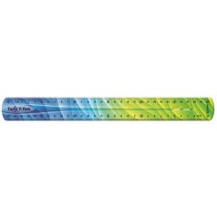   MAPED Vonalzó, műanyag, 30 cm, MAPED "Twist'n Flex Decor"
