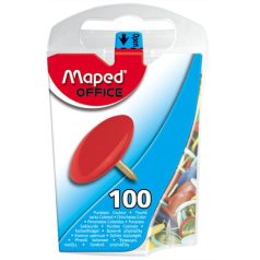 MAPED Rajzszeg, 100 db-os, MAPED, színes