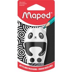   MAPED Hegyező, egylyukú, tartályos, MAPED "Shakky Fancy", panda és pingvin, vegyes formák