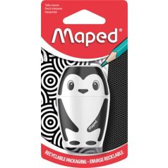   MAPED Hegyező, egylyukú, tartályos, MAPED "Shakky Fancy", panda és pingvin, vegyes formák