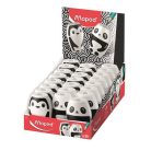 MAPED Hegyező, egylyukú, tartályos, MAPED "Shakky Fancy", panda és pingvin, vegyes formák