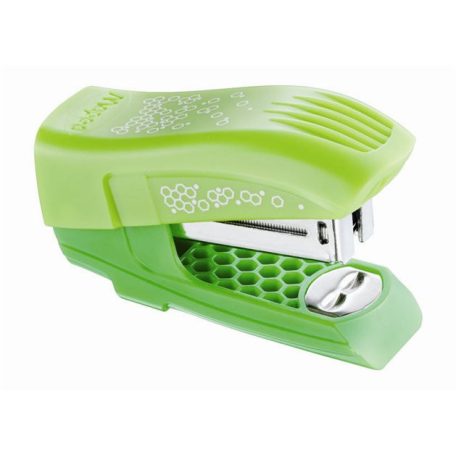 MAPED Tűzőgép, 24/6, 26/6, 12 lap, MAPED "Greenlogic Mini", vegyes színek