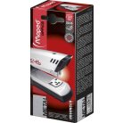 MAPED Tűzőgép, 24/6, 26/6, 20 lap, MAPED "Advanced Half-Strip", fehér