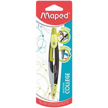 MAPED Körző, MAPED "Metal Open", vegyes színek