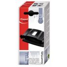 MAPED Lyukasztó, kétlyukú, 12 lap, fém, MAPED "Essentials 12", fekete