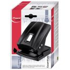 MAPED Lyukasztó, kétlyukú, 45 lap, fém, MAPED "Essentials 45", fekete