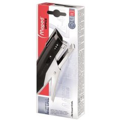   MAPED Tűzőgép, kézi, 24/6, 26/6, 20 lap, MAPED "Essentials Plier", fekete