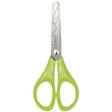 MAPED Olló display, iskolai, 13 cm, MAPED "Essentials Pulse", vegyes színek