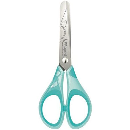 MAPED Olló display, iskolai, 13 cm, MAPED "Essentials Soft Pastel", pasztell színek