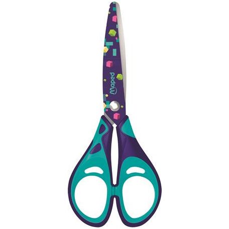 MAPED Olló, iskolai, 13 cm, MAPED "Pixel Party"