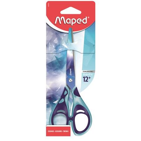 MAPED Olló, iskolai, 16 cm, MAPED „Arctic jégvilág”