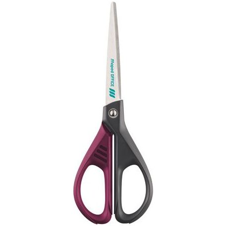 MAPED Olló, irodai, 17 cm, MAPED "Essentials Green Deco", vegyes színek